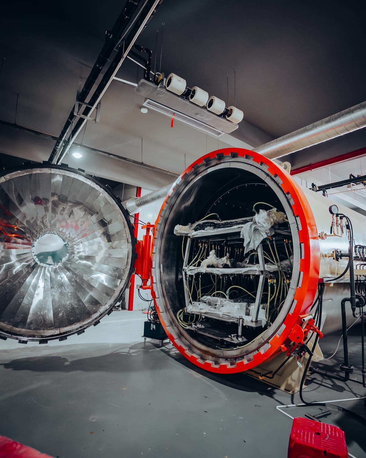 Carbon factory - Autoclave